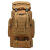 Cross-body tactic pentru armată, 80l, sistem MOLLE, centură de burtă, kaki