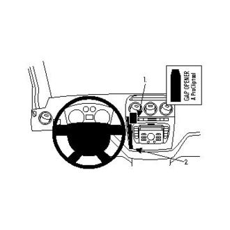 Brodit ProClip montážní konzole pro Ford Tourneo Connect/Transit Connect 10-13, na střed