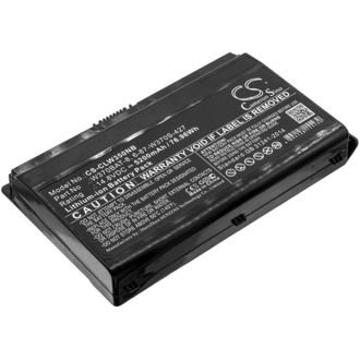 Akku für Gigabyte P2742, P2742G, Clevo G508II, K590S, Schenker W350ETQ und andere, 5200 mA, Li-Ion