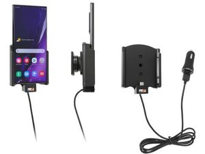 Brodit autótartó a Samsung Galaxy Note 20 Ultra 5G készülékhez, tok nélkül, töltéssel. öngyújtók