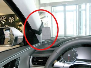 Brodit ProClip Halterung für Audi A6/Audi S6 16-18, links an Säule