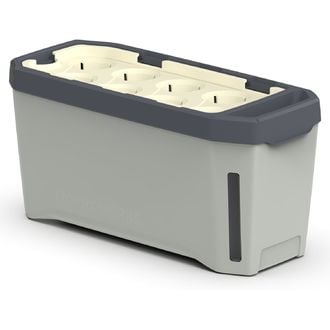 Gusta Garden HARRY HERBS Ghiveci cu autoapărare fără capac, gri deschis