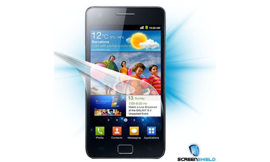 Fólie ScreenShield Samsung Galaxy S II - displej