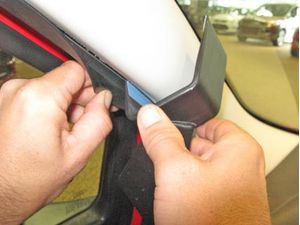 Brodit Монтажна скоба ProClip за Ford Transit Courier 14-18, отляво на колоната