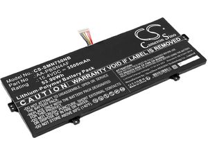 Akkumulátor Samsung Galaxy Book Flex Alpha NP730QCJ, Mystic Silver NP750XDA és társaihoz, 3500 mAh, Li-Po