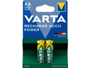 Varta Recharge Accu Power AA 2600mAh, 2ks nabíjecí baterie
