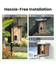 Birdfy Bamboo Lite Solar madáretető