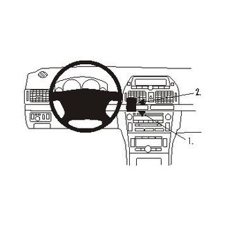 Brodit Монтажна скоба ProClip за Toyota Avensis 03-08, централна лява