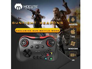 Mocute bezdrátový bluetooth gamepad, černý