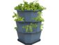 Gusta Garden PAUL POTATO Gusta Garden - ghiveci cu 3 straturi, albastru, cu udare automată