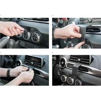 Brodit ProClip montážní konzole pro Fiat 124 Spider 17-22, na střed