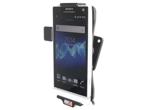 Brodit držák do auta na Sony Xperia S bez pouzdra, se skrytým nabíjením