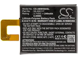 Baterie pentru Amazon Kindle Oasis, 240 mAh, Li-Pol