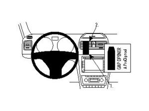Brodit Монтажна скоба ProClip за Skoda Yeti 10-15, за центъра