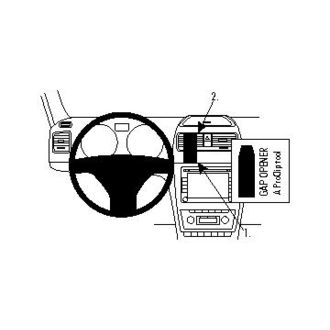 Brodit Монтажна скоба ProClip за Skoda Yeti 10-15, за центъра