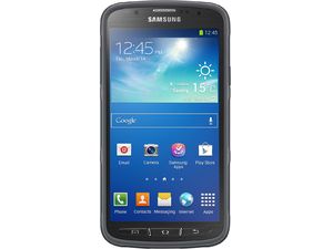 Samsung Schutzhülle Schutzhülle + EF-PI929BS für Galaxy S4 Active, grau