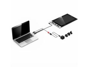 Cablu XPPen 3in1 pentru Innovator 16, Artist 2nd Gen (10, 12, 13, 16), Artist Pro 14/16 2nd Gen