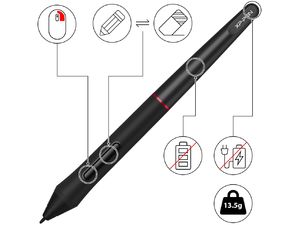 XPPen Stilou PA2 pentru Artist 12 Pro/13.3 Pro/15.6 Pro/22R Pro/24 Pro
