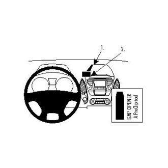 Brodit ProClip montážní konzole pro Hyundai ix35 10-13, na střed