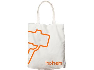 Hohem Canvas Bag, plátěná taška, bílá