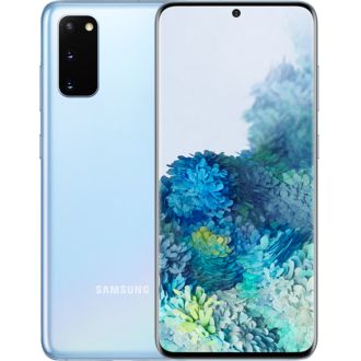 Samsung Galaxy S20, blau