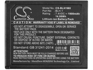 Baterie pentru Olympus EM1 ( eq. Olympus BLH-1 ), 1900 mAh