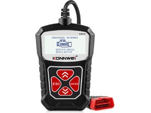 Konnwei KW310 OBDII motor öndiagnosztika, fekete