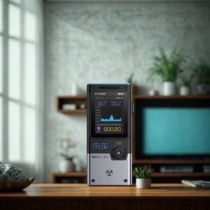 FNIRSI GC-03 detektor radiace a elektromagnetického pole 3v1