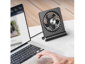 Opolar F461 USB ventilátor, fekete