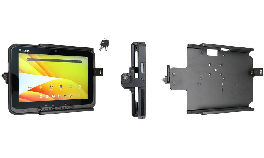 Brodit suport pentru Zebra ET65/ET60, AMPS/VESA 75, blocabil, USB-C 3.1