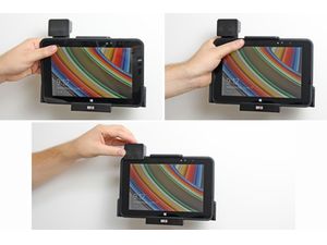 Brodit държач за кола за Zebra ET50/55 8.3" в калъф, с пружина, без зареждане