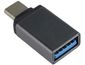 PremiumCord Adapter USB-C/Stecker - USB3.0 A/Buchse, grau metallic, OTG