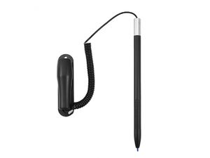 Dotykové pero / stylus na tablet a mobil se samolepícím držákem, černé