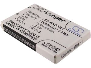 Baterie pentru Nokia 7250i, 6610, 6585, 6560, 6200, 6220, (eq. BLD-3) Li-Ion 1000mAh