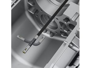 Teslong TD500 Pro endoszkóp 5" IPS kijelzővel, 6.5mm-es szondával, kettős kamerával, 1.55m kábellel