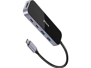 Proove Shadow USB-C-HUB 6in1 (2*USB3.1 + Tip-C + PD100W + HDMI)
