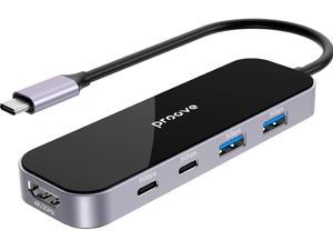 Proove Shadow USB-C-HUB 6in1 (2*USB3.1 + Tip-C + PD100W + HDMI)