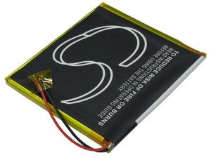 Akkumulátor Archos AV605 Wifi 605 GPS 4GB és több, 2500 mAh, Li-Pol akkumulátorhoz