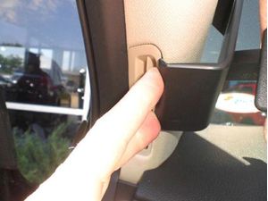 Brodit ProClip montážní konzole pro Suzuki Kizashi 10-15, vlevo na sloupek