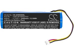 Baterie pro Akai 5000 Solo, Ewi 5000, 3400 mAh, Li-Ion