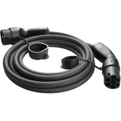 Wissenergy nabíjecí kabel 16A, třífázový, 11KW, délka 5 metrů, černé koncovky