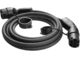 Wissenergy Ladekabel 32A, einphasig, 7,2 kW, Typ 2, Länge 5 m, schwarze Stecker