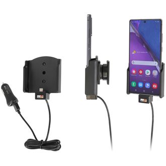 Brodit držák do auta na Samsung Galaxy Note 20 5G, bez pouzdra, s nabíjením z cig. zapalovače