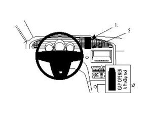 Brodit Монтажна скоба ProClip за Saab 9-5 11-12, по средата