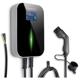BESEN Wallbox 11kW stație de încărcare EV pentru vehicule electrice, cablu de 6 m, tip 2
