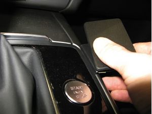 Brodit ProClip Halterung für Audi A6/Audi S6 11-18/Audi A7 11-17, Mitte rechts unten