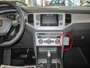 Brodit ProClip montážní konzole pro Volkswagen Golf Sportsvan 15-21, na střed vpravo dolů