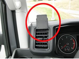 Brodit ProClip montážní konzole pro Volkswagen Crafter 17-24/MAN TGE 19-24, vlevo nad mřížku