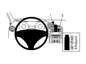 Brodit Монтажна скоба ProClip за Peugeot 5008 10-17 (само Premium), по средата