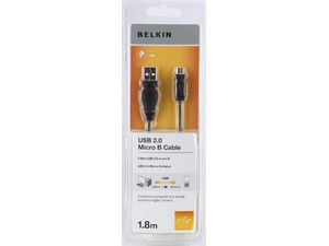 Belkin microUSB kabel 180cm (F3U151cp1.8M)